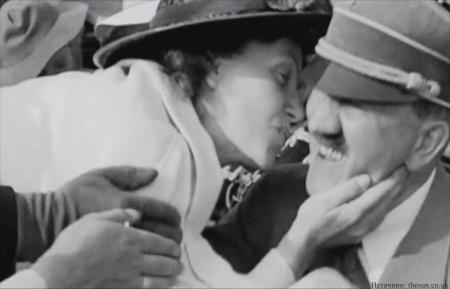 Американка, которая поцеловала Гитлера против воли диктатора