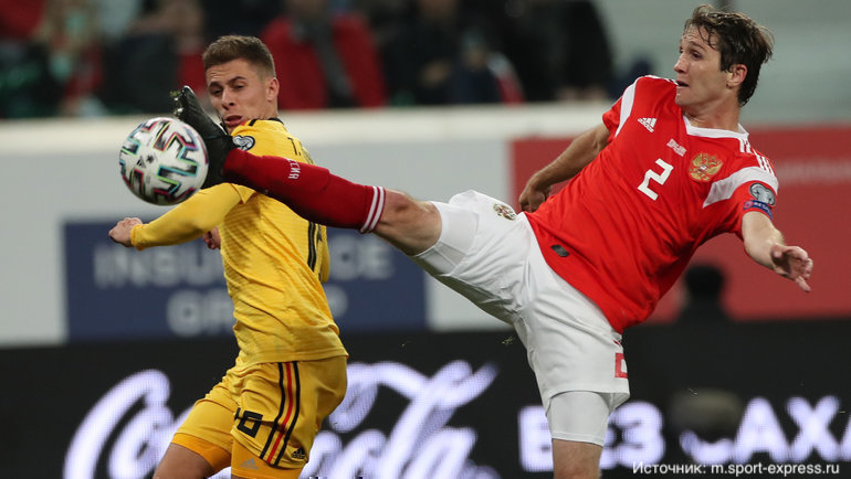 Российским футболистам придется снова сыграть с Бельгией